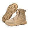 Tactical boots men's outdoor hiking mountaineering hunting expedition rescue shoes light sole middle help desert tooling boots men
