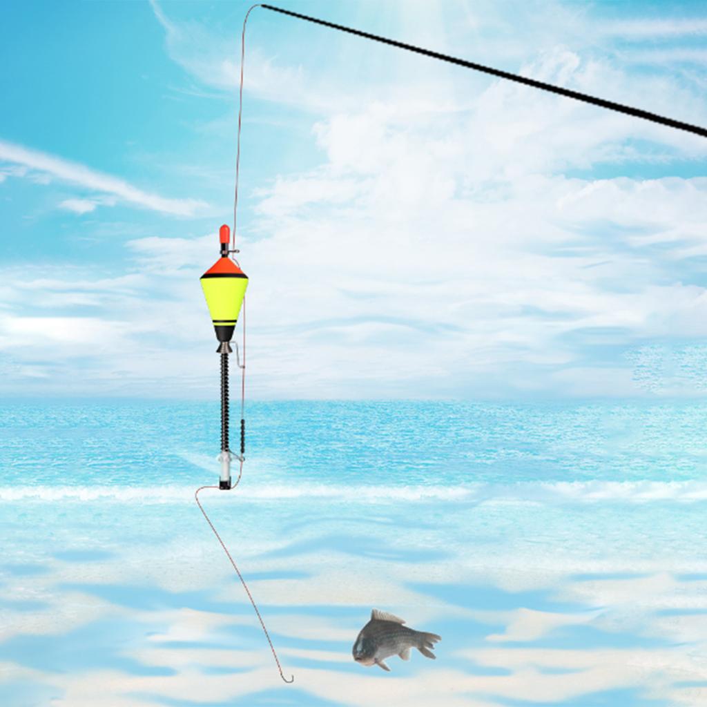 Automatic Fishing Float Fast Bobber Fishing Automatic Hook Luminous Float Ocean Fishing Float Device Fishing Accessories