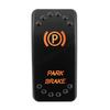 12V 24V Laser Rocker Switch Orange Led Light ON OFF / ON OFF ON for Car Boat Polaris RZR Can-Am ATV UTV RV Maverick Commander