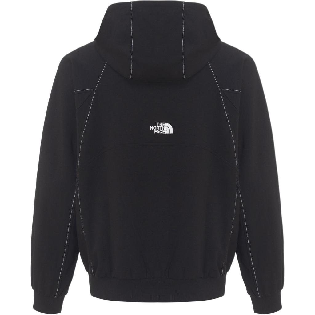 The North Face Hooded Zip Logo Loose Long Sleeve Jacket Unisex jackets Black NJ5JR01J