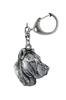 Presa Canario, Dogo Canario, Kanarischer Mastiff - Versilberter Schlüsselanhänger mit Hund, Handtaschen-Deko, Rucksack-Anhänger der Marke Art-Dog