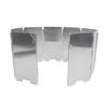 Camping Cooking Stove Windscreen Carry Bag Folding Windshield Portable