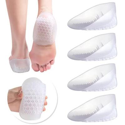 Coppe per il tallone per fascite plantare Sollievo dal dolore al tallone Protezioni per il tallone in gel Dolorante