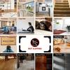 Non-slip Washable Carpet Stickers, Hardwood Corner Carpets, Prevent Carpet Movement and Piping, U-shaped Carpet Stickers