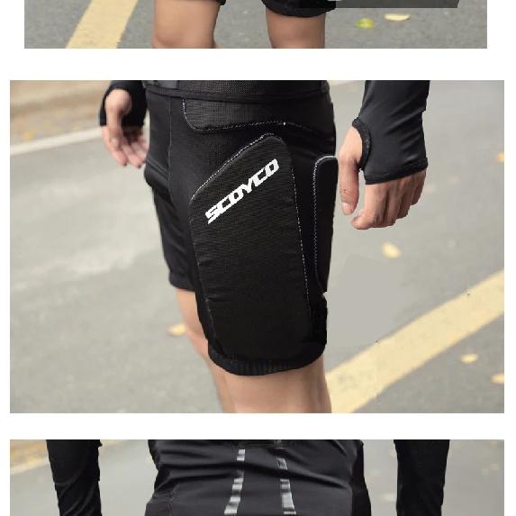 Motorcycle Armor Pants Motobike Bicycle  Breathable Ass Riding Racing Trousers Motocross Shorts Hip Protector ,PM01