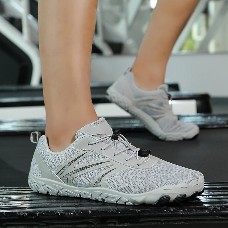 Elastic Hiking Shoes Anti-slip Trekking Camping Sneakers Unisex Breathable Climbing Sports Shoes Light Cross-training Shoes