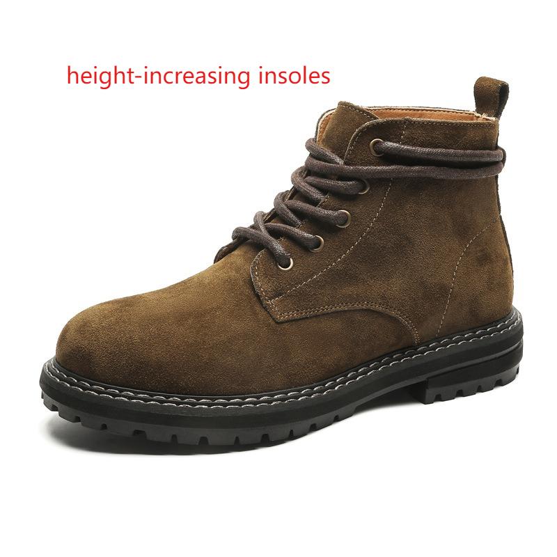 2026 New Workwear Boots for Men British High-end Men Boots Luxury Designer Shoes Men Fashion Motorcycle Boots Botas Para Hombre