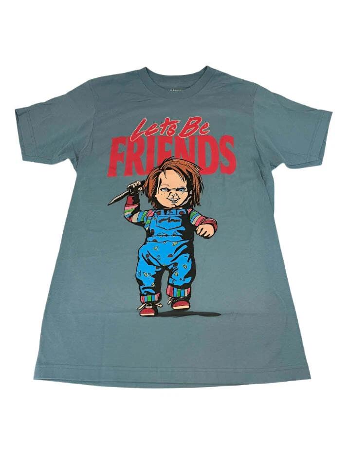 Chucky Let s Be Friends T-Shirt New 140