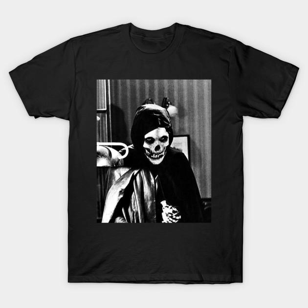 

Men Black Print T-shirt Misfit No-Cut Transfer Paper Print Cotton Tshirt L