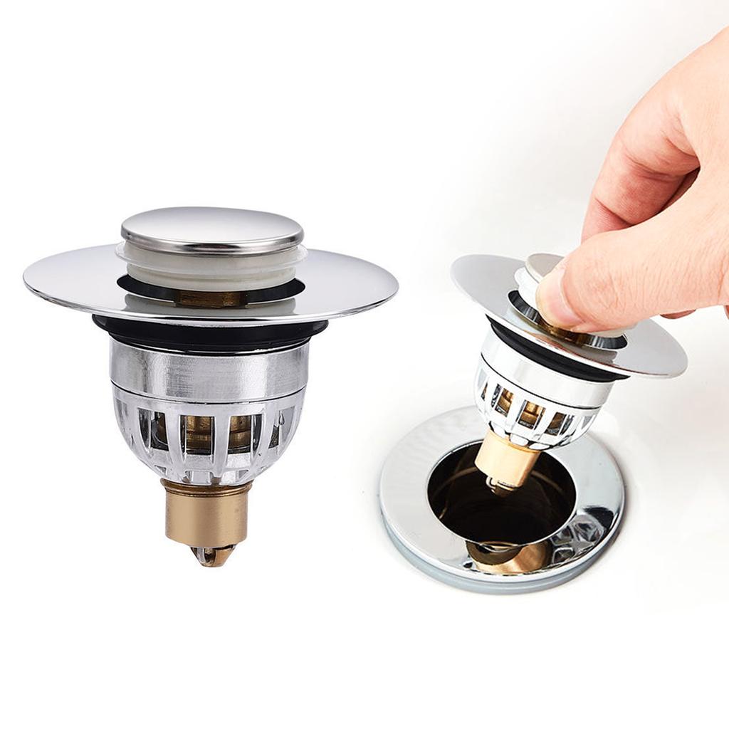 Replacement Wash Basin Plug Convenient Sink Stopper Innovative Bathroom Sink Plug Catch Debris Prevent Clogging Durable