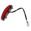 LED 3Wire 12V Brake Stop Light License Taillight Red For ATV Off-road Motorcycle Running Tail Light Universal 12V Red