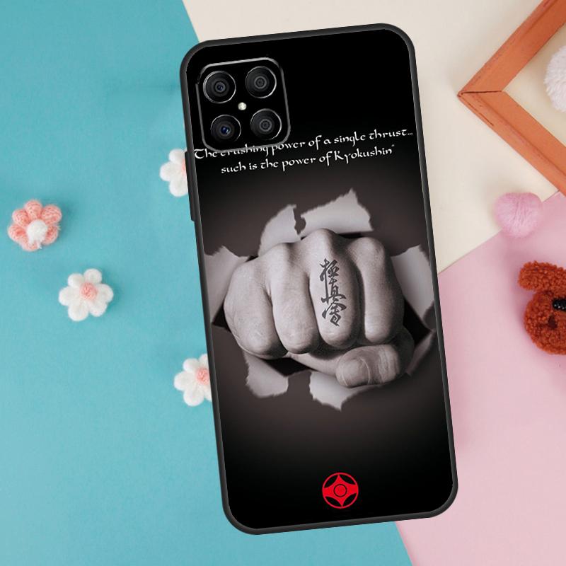 Kyokushin Karate Symbol Case For Honor 200 Pro 50 70 90 X9a X8a X8 X9 X8b X9c X9b Honor Magic 7 Pro 5 6 Lite Cover