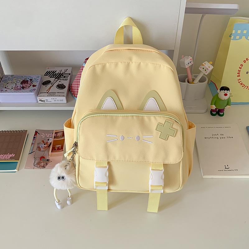Schoolbag high-value new campus style cute student bag girl soft girl travel backpack go out to play small backpack