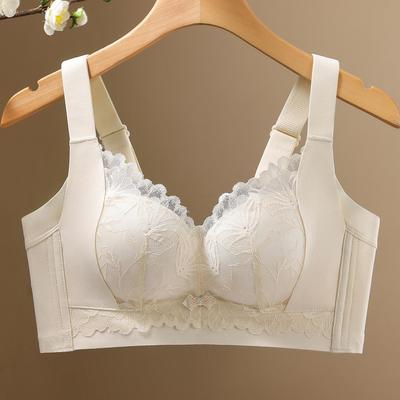 Women’s Adjustable Push-Up Bra - Small Chest Support, Anti-Sagging, Dual Thickness
