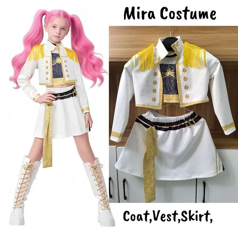 Multicolor K-Pop Idol Costume for Kids, Pop Singer Outfit, 5-6 Years