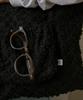 Popcorn Flower Casual Shopper Bag Black