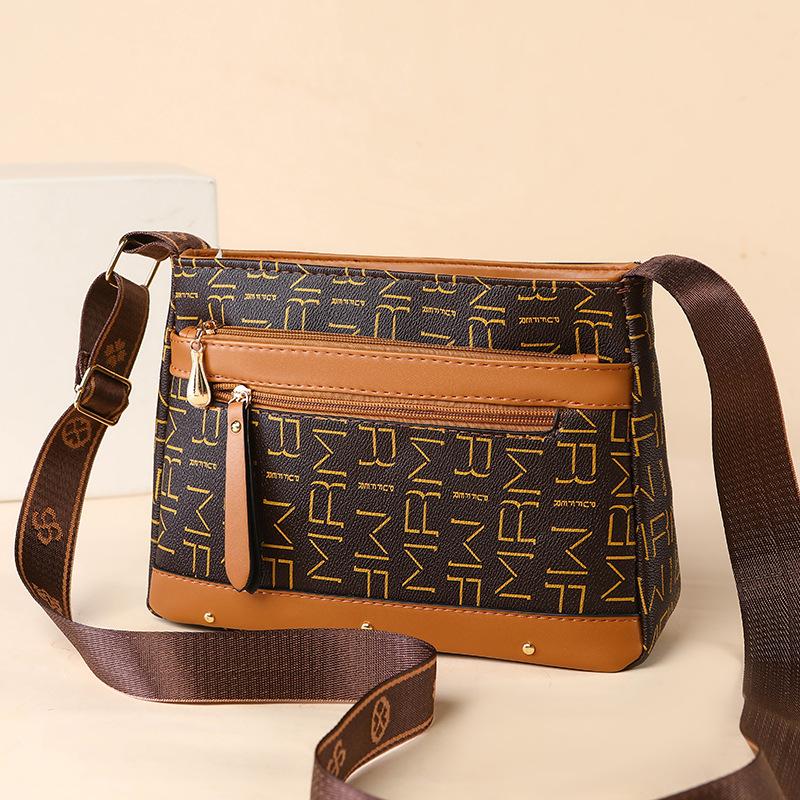 This Is A Versatile Autumn and Winter Women's Bag with A Large Capacity, Printed Loose Change and A Mobile Phone Bag for Women