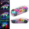Colorful Led Light Music Car Toy For Boys Aged 2 To 8 Perfect For Christmas Gifts