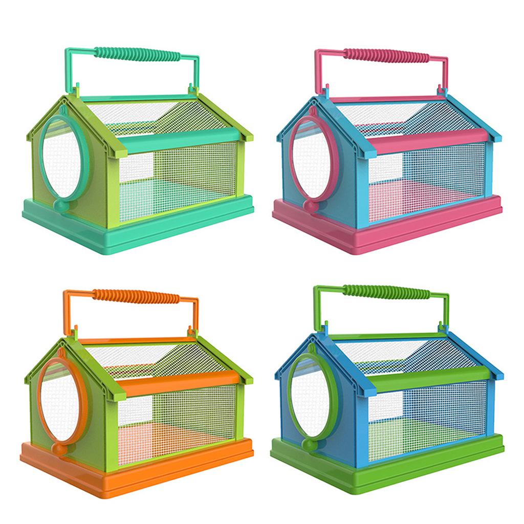 Plastic Reptile Terrarium Insect Critter Case Portable Insect Habitat 1