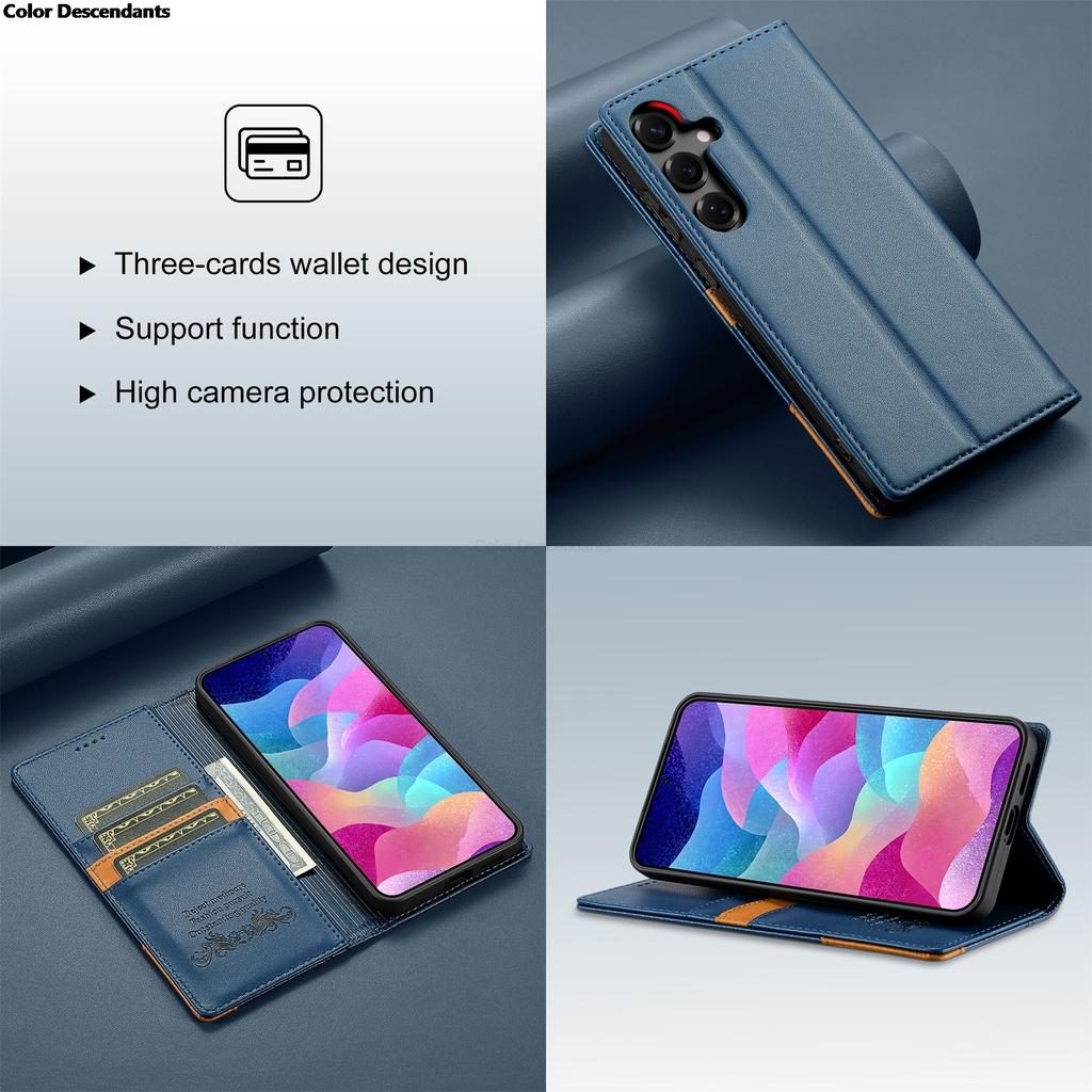 Leather Flip Case for Xiaomi 15T 15Tpro 14T Pro 13T 12T 11T Wallet Case Stand Phone Cover Cash Cards Pocket Shockproof