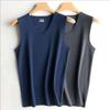 Men's Double-Sided Fleece Thermal Vest - Seamless, Slimming, Plus Size, Base Layer, Sleeveless, Autumn/Winter