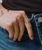 Scaletto Ws016 Wavy Line Open Ring