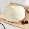 Square Fruit Plate PP Food Plate Multifunctional Spitting Bone Saucer  Candy