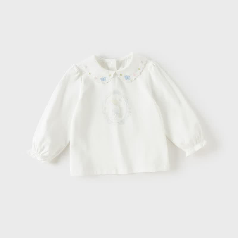 DAVE&BELLA Girls' Long-Sleeve T-Shirt
