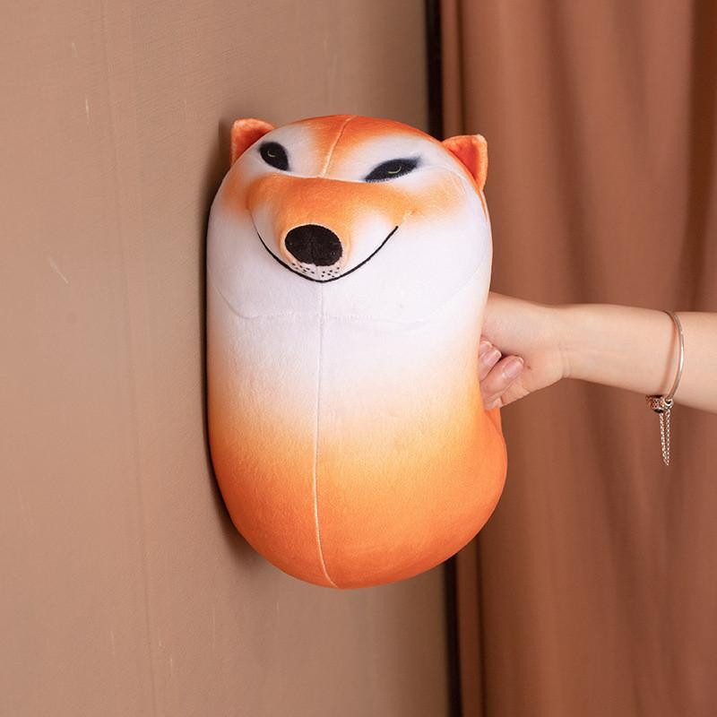 Buddha Dog Creative Head Plush Doll Pillow For Room Decoration And Gifts