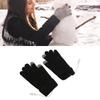 USB Heated Gloves Thicken Detachable Electronic Warming Knitted Gloves for Autumn Winter