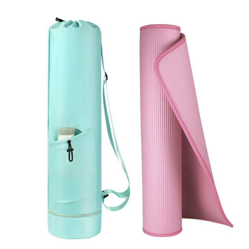 Waterproof Yoga Mat Storage Bag Adjustable Strap Gym Yoga Bag Portable Fitness Mat Carrier Fitness