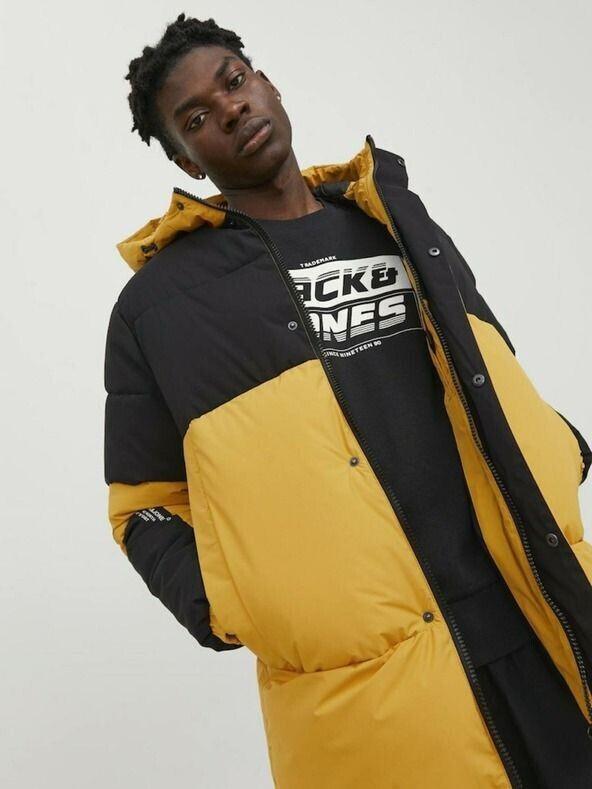 Зимняя куртка Jack & Jones Jjeforce Puffer Sn (12235870) honey gold