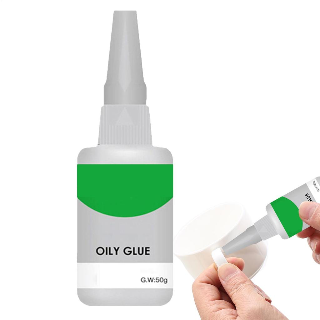 50g Universal Super Glue Tree Frog Oily Glue Welding High-Strength Oily Glue Mighty Instant Glue Strong Super Glue Liquid Glues