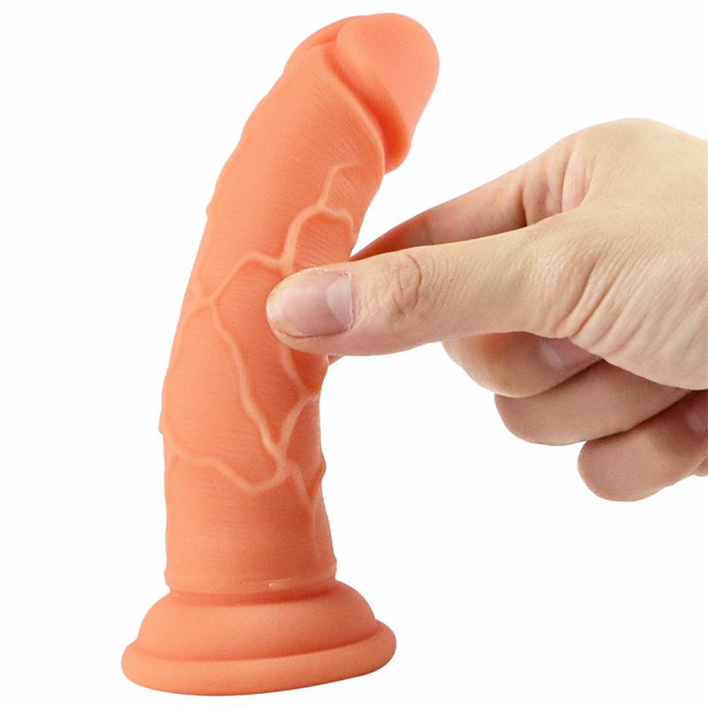 Dildo Female Eggless Masturbation Device Simulation Dildo Soft Silicone Small Penis Adult Female Products