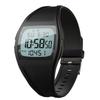 Amain Walking Watch with Pedometer AWW-2506 Vibration Alarm Alarm Clock Waterproof with Stopwatch (All Black)