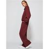 Europe America And The United States Women's Two Piece Oversized Zipper Sweatshirt Wide Leg Sweatpants Casual Suit