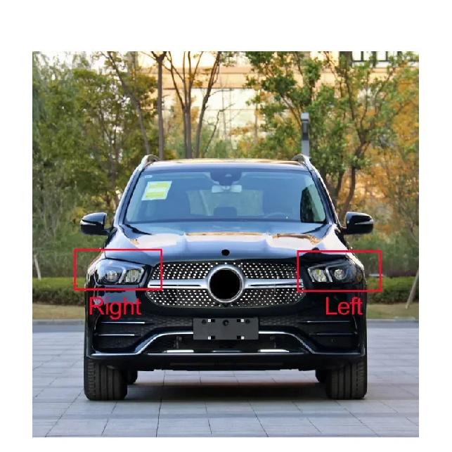 For Mercedes-Benz W167 GLE GLE300 GLE400 GLE450 2020 2021 - 2023 Headlights Lampshade Headlamp Lens Cover Glass Lamp Cover Shell