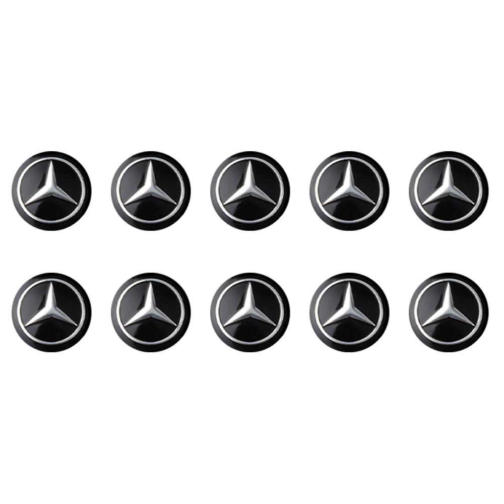 Car Key Emblem Badge Sticker Auto Control Key Logo Decal for Mercedes Benz AMG W205 C300 W203 W206 W108 W124 W126 W140 W168 W211