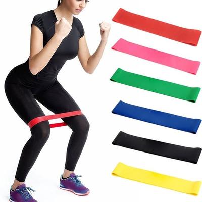 Bande de résistance élastique en Latex pour Yoga, Pilates, exercice de force, musculation, Fitness
