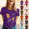 Summer Party Travel Short-sleeved T-shirts and Shirts, Weekend Casual Loose Vacation Shirts