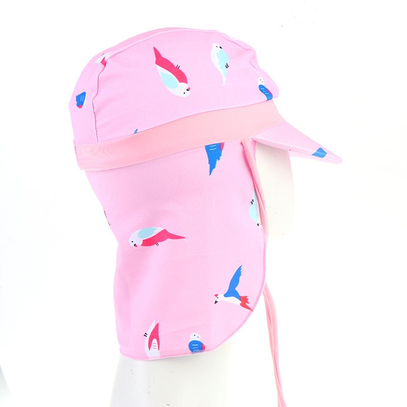 Kids Windproof Anti-UV Sun Hat Large Brimmed Breathable Nylon Multicolor Cap for Hiking Climbing