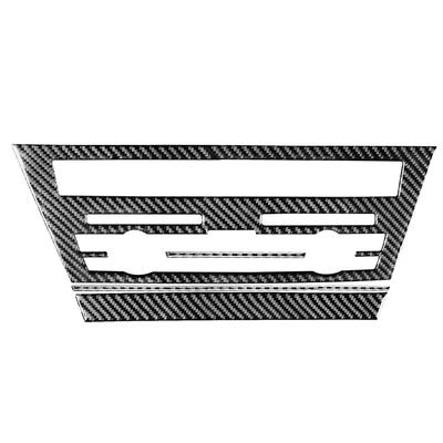 Decoración de Cubierta de Marco de Panel de CD para Interiores de Fibra de Carbono Pegatinas de Recorte para BMW Serie 6 M6 F12 F13 F06 2011-2018 M Sport