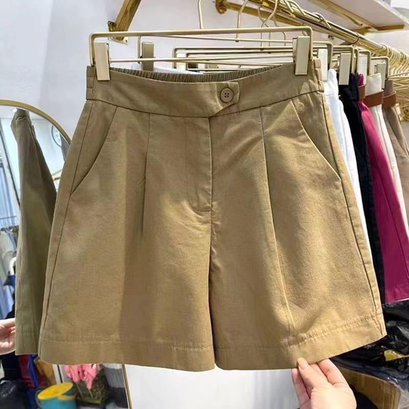 

Mint Mambo High-Waist A-line Shorts - Summer Style, Slimming, Versatile, and Loose-Fit for Petite Figures M (weight 90-105 jin)
