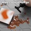 Easy Clean Shelf Liner Silicone under Sink Mat with Raised Edge, Waterproof Leak-Proof Non Heavy Duty Under Slip Cabinet Liner, Oil-proof Washable