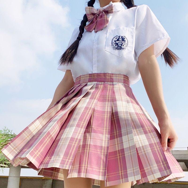Rabbit Sew Summer School Style JK Uniform Set - Gentle Skirt and Top