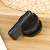 Hardware Parts Partition Nylon Plastic Indicator Lock Black Door Lock Handle