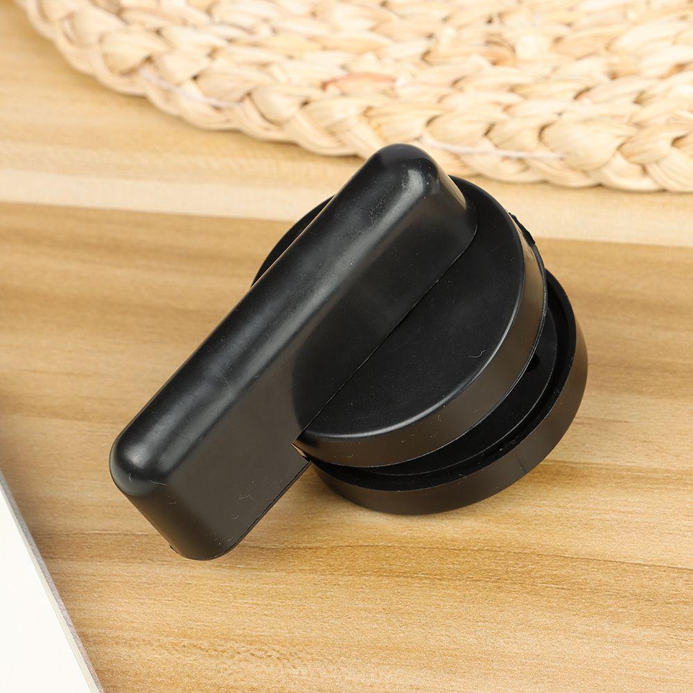 Hardware Parts Partition Nylon Plastic Indicator Lock Black Door Lock Handle