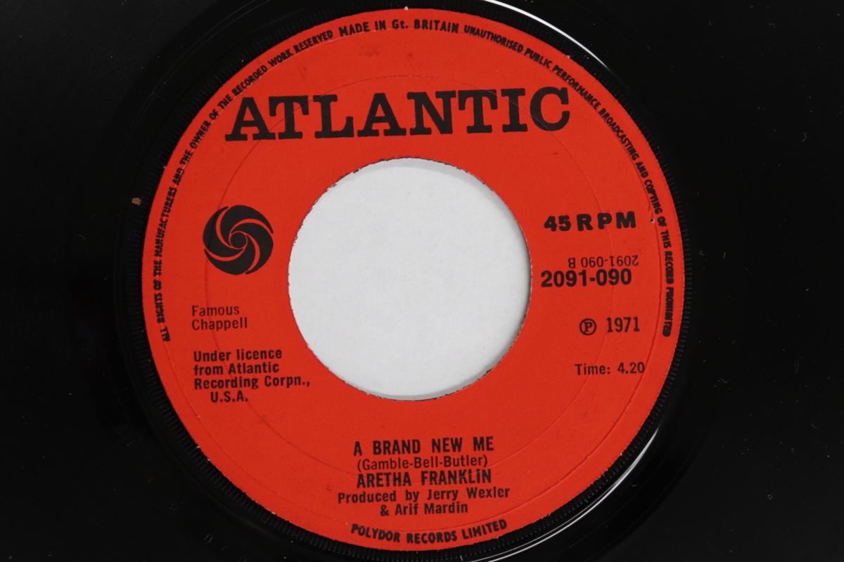 

7inch Record ARETHA FRANKLIN - Bridge Over Troubled Water 2091090 Atlantic 1971 UK Soul/Funk Used