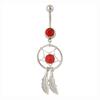 Trendy Belly Button Rings Dream Catcher Piercing Navel Fashion Women Helix Piercing Umbigo Ombligo Se