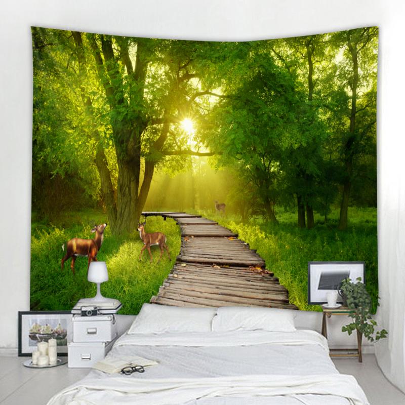 

Красивое украшение для окна гобелен Мандала богемный хиппи Настенный декор гобелен для спальни эстетика украшения дома 230X180CM